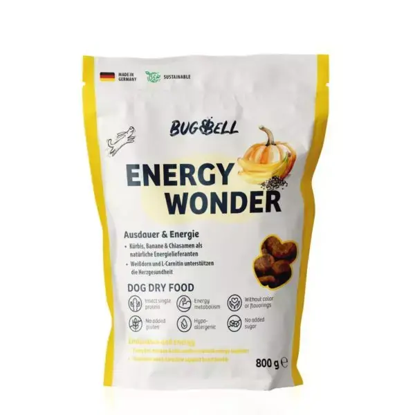 BugBell PIES ENERGY WONDER sucha 800g Super okazja
