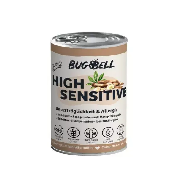 Zniżka BugBell PIES HIGH SENSITIVE 400g