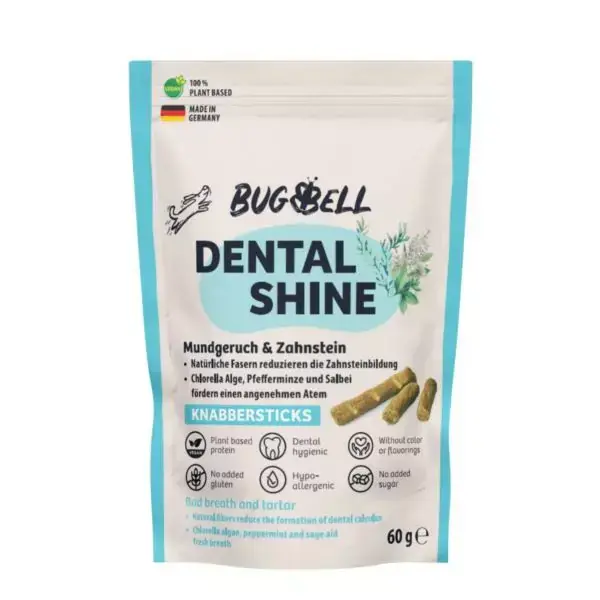 Wybór klientów BugBell STICKS PIES DENTAL SHINE VEGAN 60g