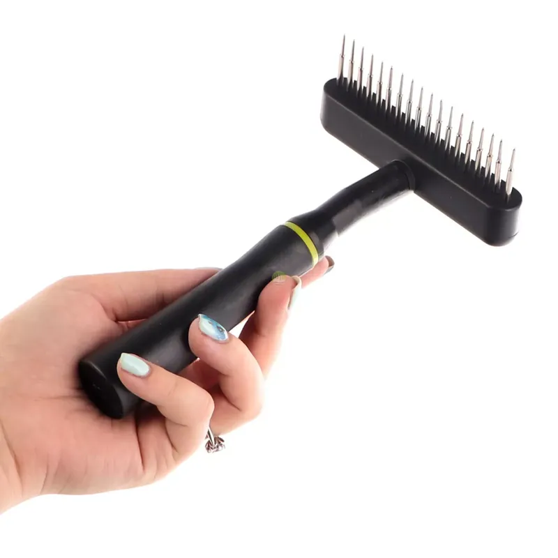 Oferta limitowana Groom Dog Anti-Tangle Rakeprofesjonalne zgrzebło dla psa