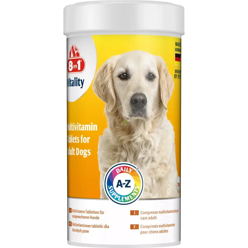 8IN1 Vitality Multiwitaminy dla dorosłych psów 70tb Najlepsza cena
