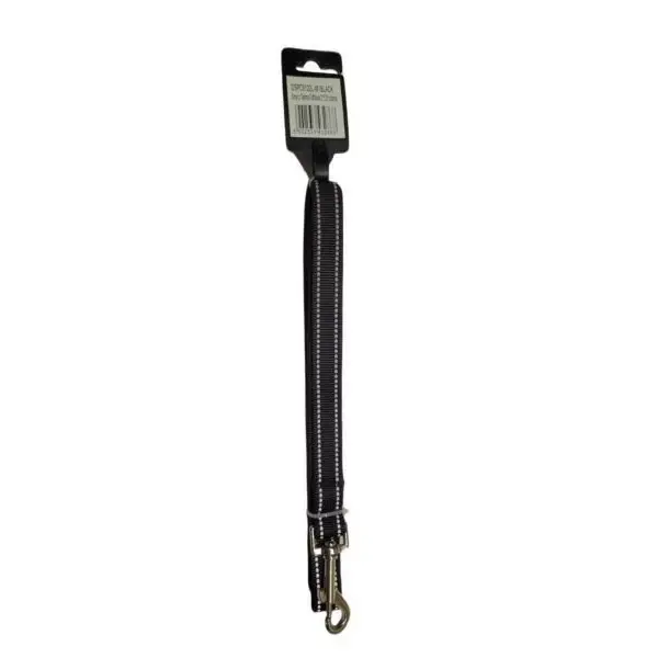 Promocja Xz Smycz Taśma Odlask 2x120 Czarna