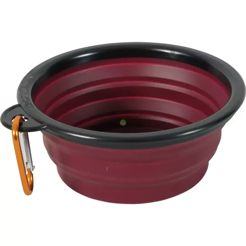 Bestseller ZOLUX Składana miska dla psa BIVOUAK 650ml czerwona