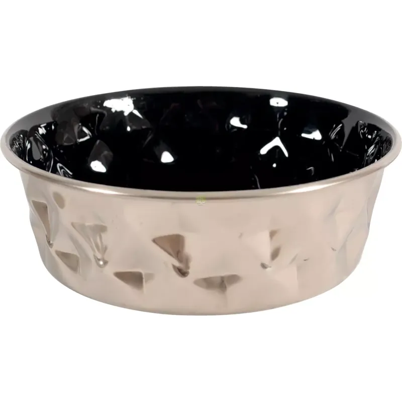 Zolux Miska dla psa Inox DIAMOND 1,8l kol. czarny Wyprzedaż