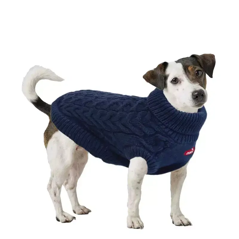 Wysoka jakość ZOLUX Sweter dla psa JACQUARD R.40 niebieski