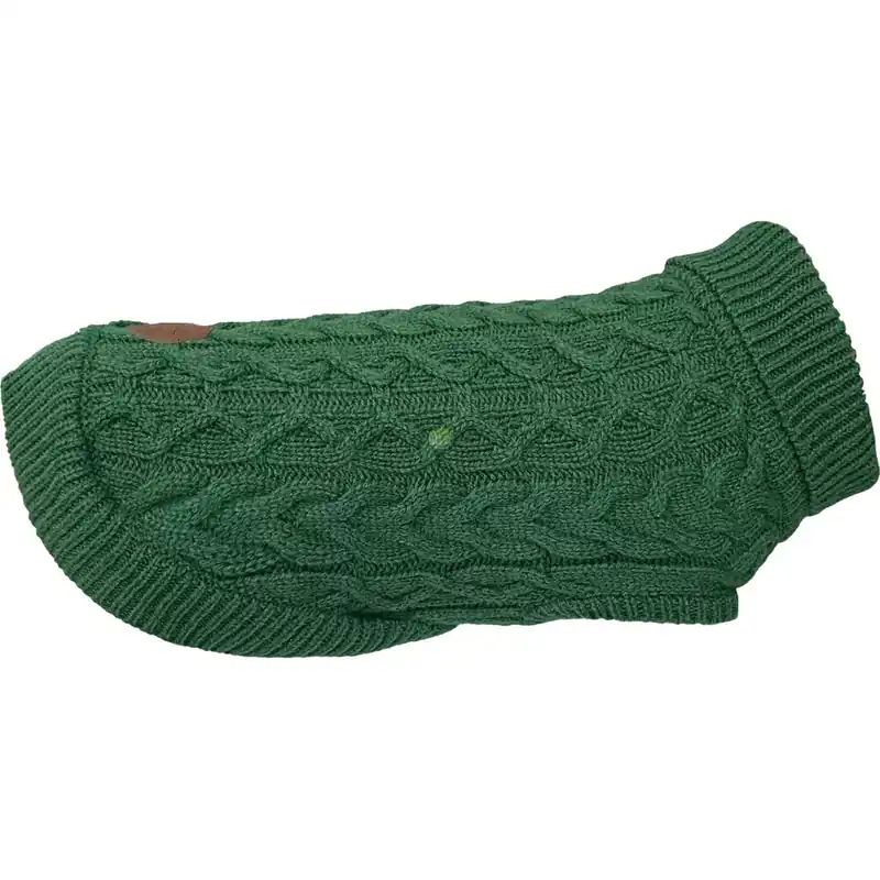 Wysoka jakość ZOLUX Sweter dla psa JACQUARD R.40 zielony
