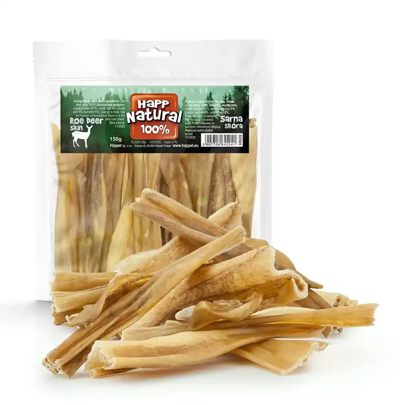 Gryzak sarna skóra, 150g Wyprzedaż