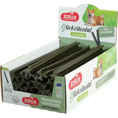 ZOLUX Przysmak dentystyczny dla psa STICKODENTAL L chlorofil 21cm 20szt. Wybór klientów