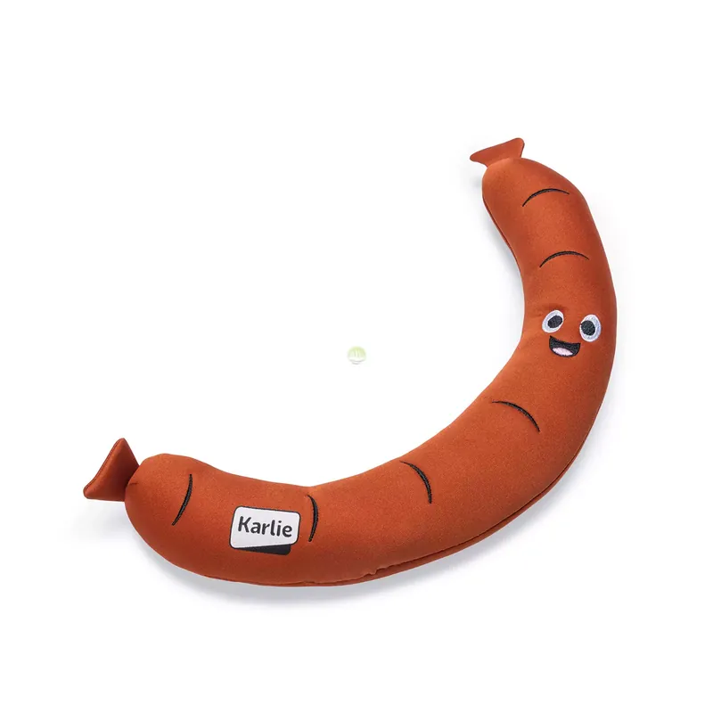 Karlie, zabawka dla psa z neoprenu, kiełbasa, dł. 45cm, szer. 18cm Wybór klientów