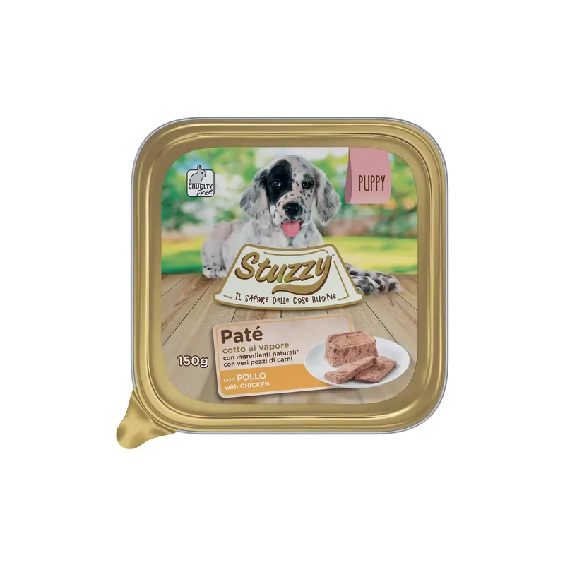 Pate, karma mokra, dla szczenięcia, kurczak, 150g, tacka Tylko dziś