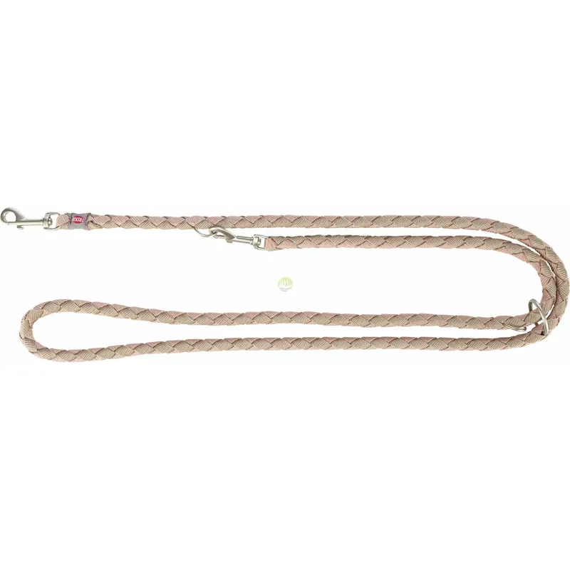 Bezpieczna płatność Cavo, smycz regulowana, dla psa, róż/piaskowy, L-XL 2.00 m/o 18mm