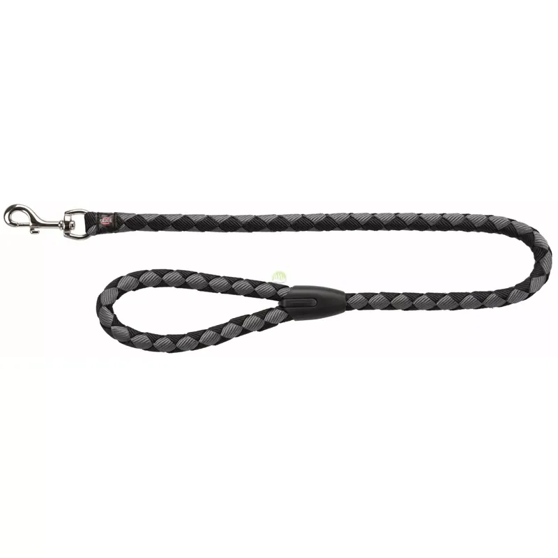 Smycz Cavo, L-XL, 1 m, o 18mm, czarny/srebrny Najlepsza cena