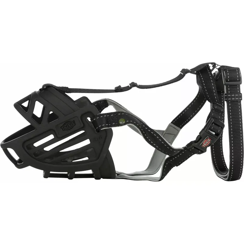 Kaganiec Muzzle Flex, silikonowy, L-XL, czarny Tylko dziś