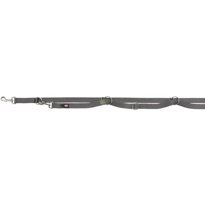 Nie przegap Smycz regulowana Premium, M-L 2.00 m/20mm, grafit