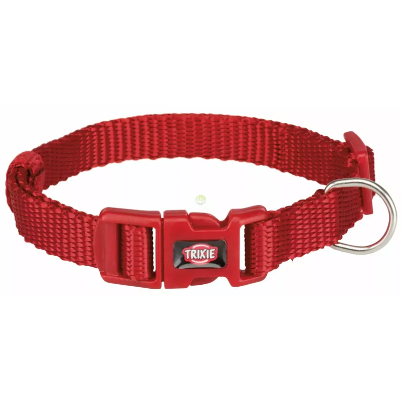Dodaj do koszyka OBROŻA NYLON 22-35cm/10mm CZERWONA
