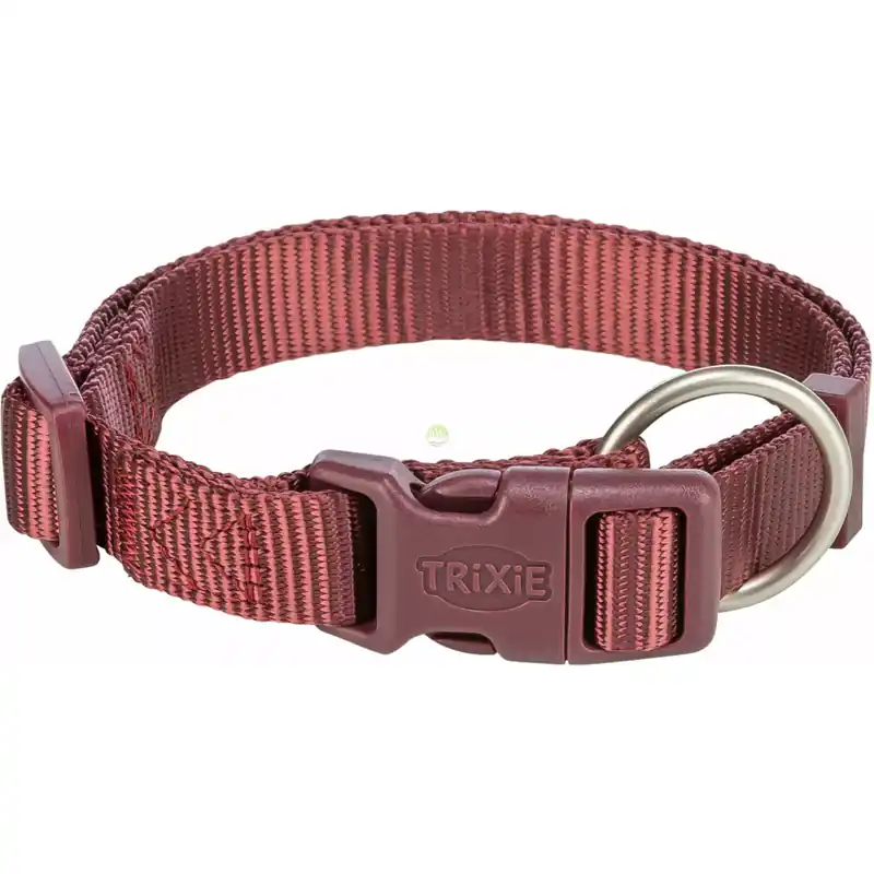 Premium, obroża, dla psa, bordowa, L-XL 40-65cm/25mm Premium