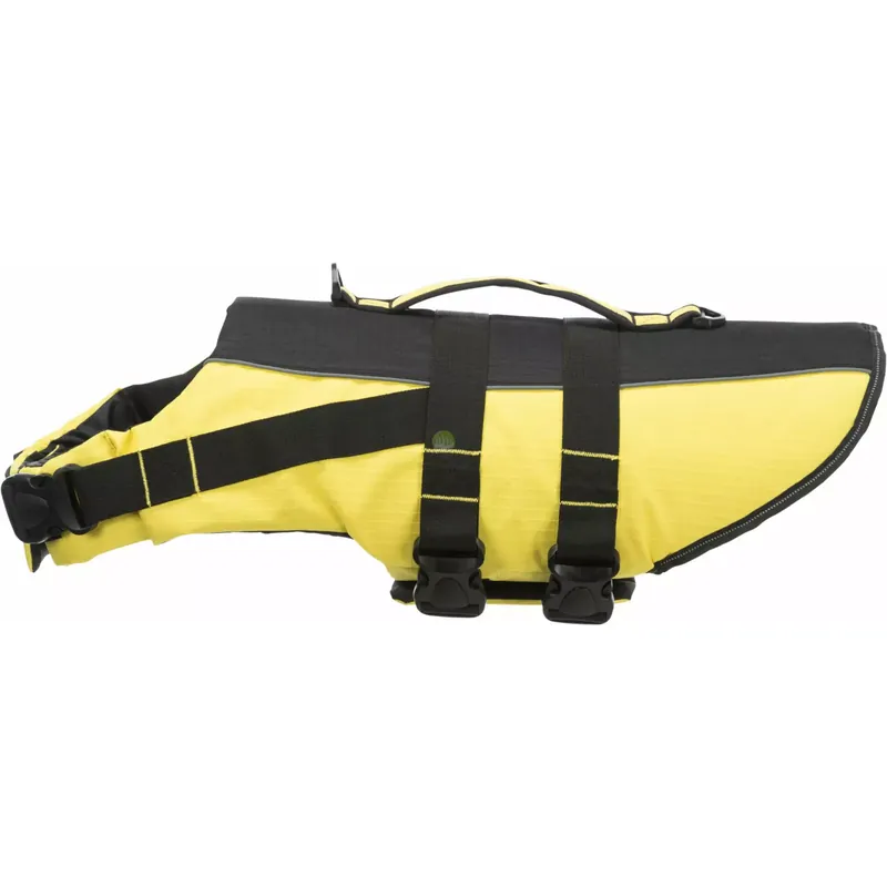 Kamizelka ratunkowa dla psów, Xs 28cm 30-50cm, żółta/czarna Bestseller