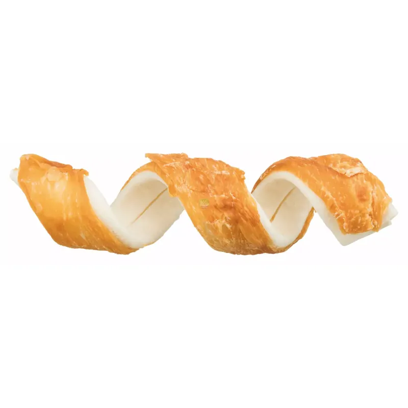 Przysmak Denta Fun Chicken Chewing Curls, 3szt./opak, 15cm, 110g/3szt. Zniżka