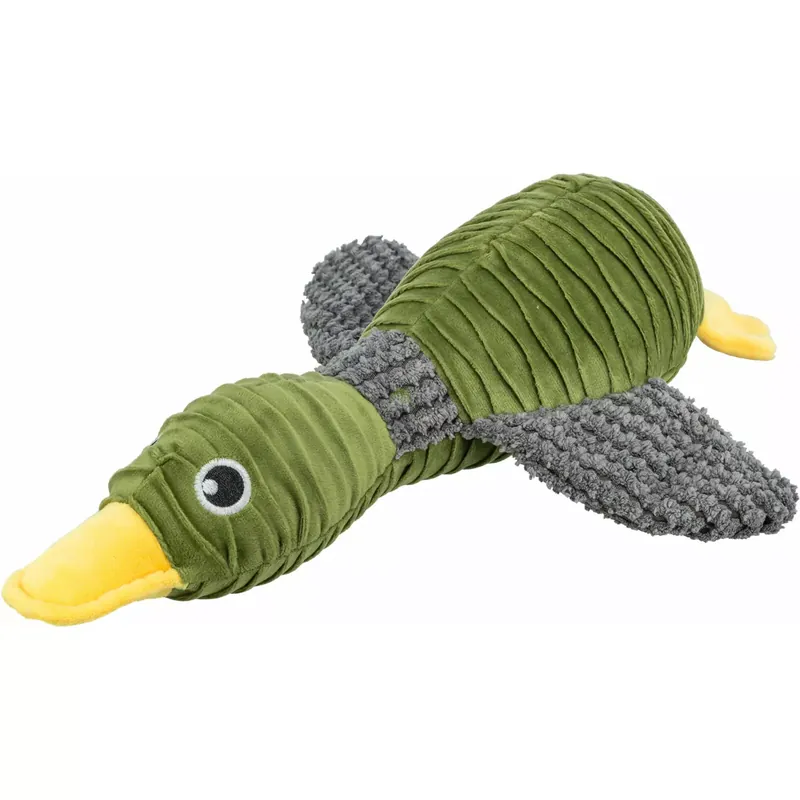 Kaczka, zabawka, dla psa, plusz, 40cm, z recyklingu Oferta