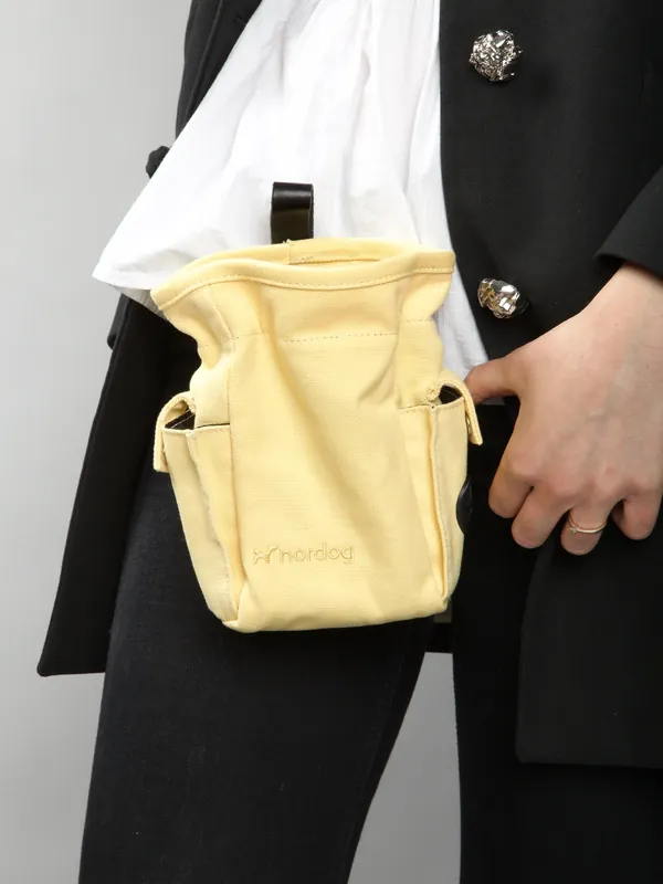 Nordog Tenne The Treat Bag Sun – torebka na smaczki i kupoworki masełkowy żółty Tylko dziś