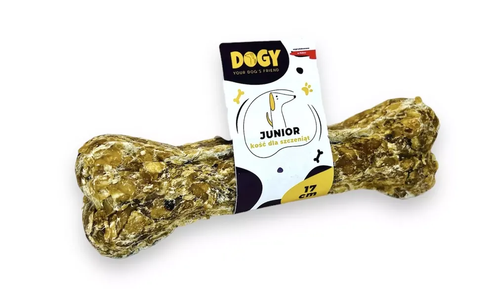 DOGY – kość dla szczeniąt 17 cm Darmowy zwrot