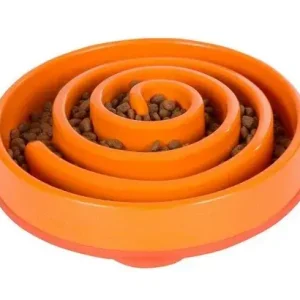 FUN FEEDER Miska spowalniająca jedzenie, pomarańczowa rozm L (51001) Tani