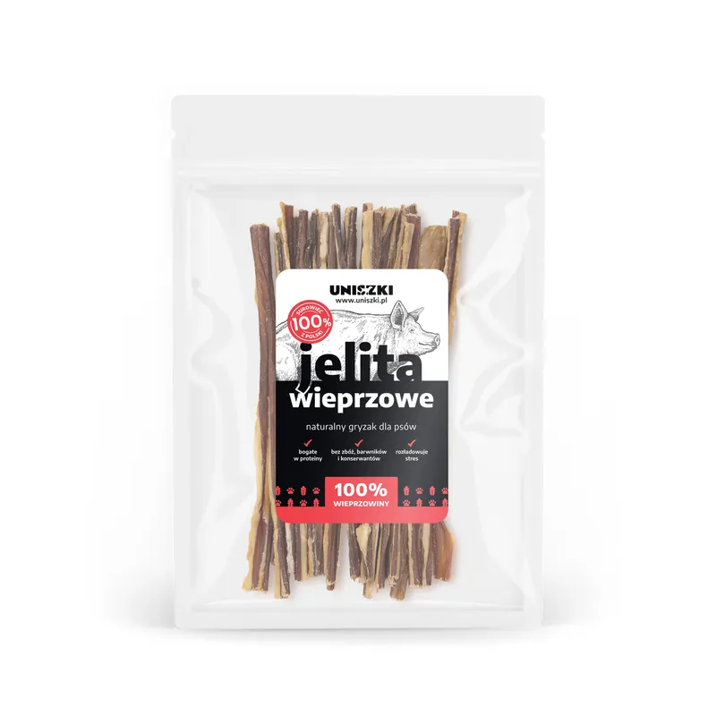 UNISZKI jelita wieprzowe 100 g Tani