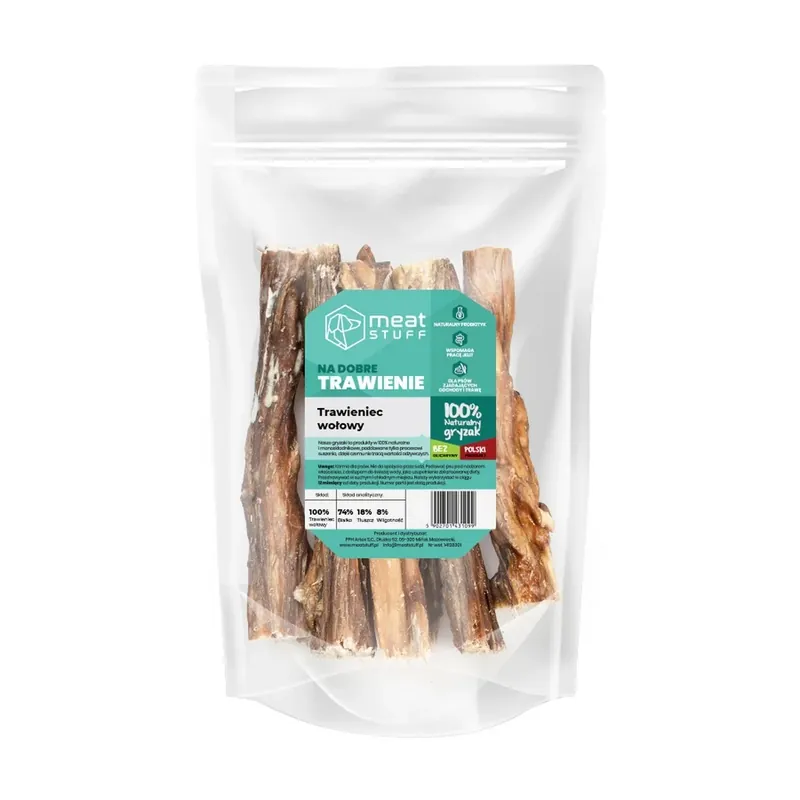 MEATSTUFF trawieniec wołowy doypack 100 g Rabat