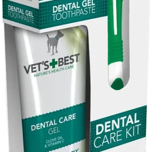 Wyjątkowa oferta VET’S BEST DENTAL ŻEL+SZCZOTECZKA ZESTAW dla psa