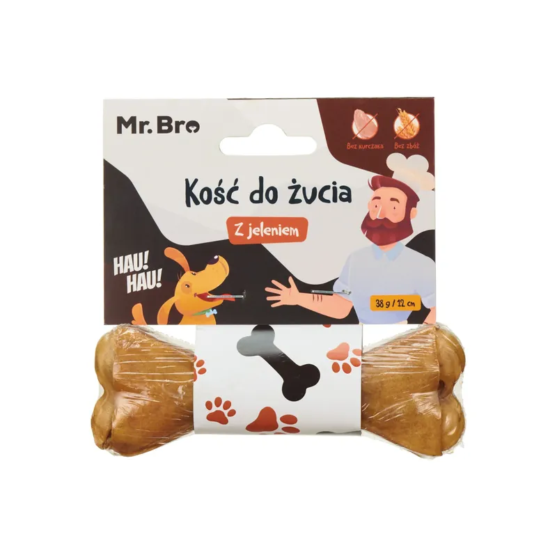 Mr. Bro Kość do żucia hipoalergiczna – jeleń Sprawdź teraz