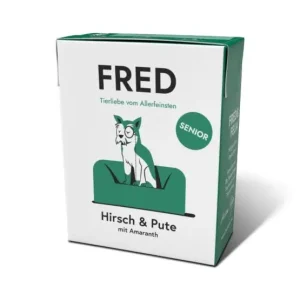 FRED Senior dziczyzna i indyk, karma mokra dla psa 390g Tylko dziś