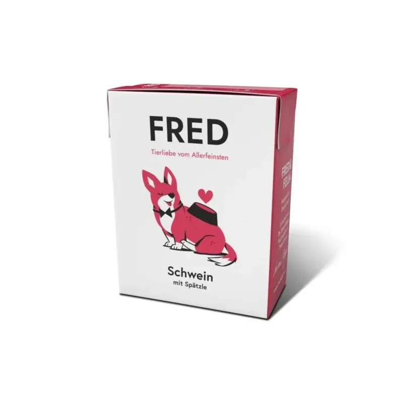 Zniżka FRED Karma mokra wieprzowina 390g