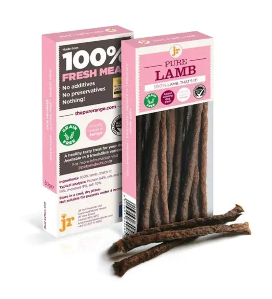 JR PET Pure Lamb sticks – paluszki dla psa 100% mięsa mięśniowego jagnięciny 50g Hit cenowy