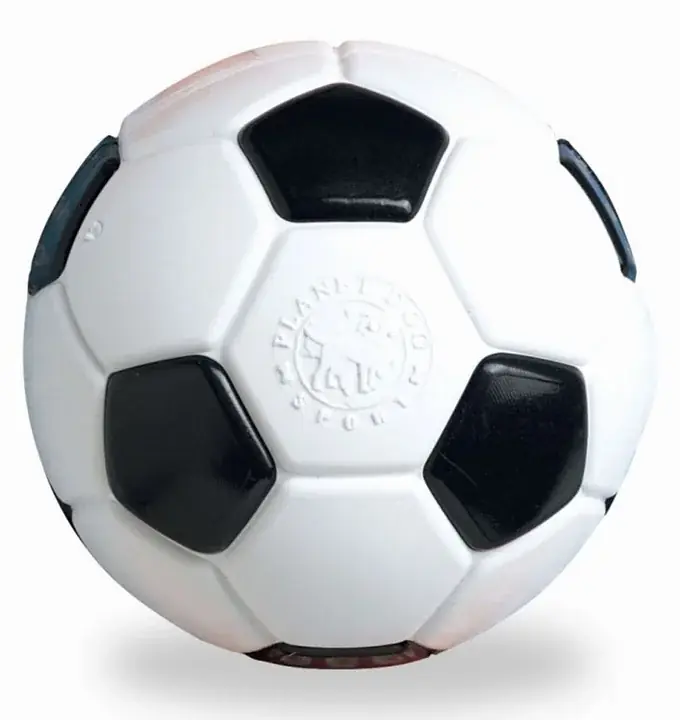 Tani PLANET DOG SOCCER BALL WHITE – piłka nożna z dziurką na smakołyki, pływająca
