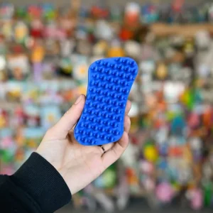 Ekspresowa dostawa Pet+Me Soft Silicone Brush Blue – szczotka silikonowa dla małych psów z niewielką ilością lub bez podszerstka niebieska