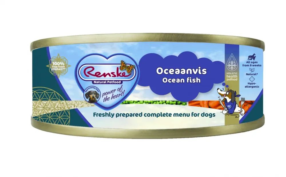 Kup online Renske Ocean fish – świeże ryby oceaniczne dla psów mokra karma (95g)