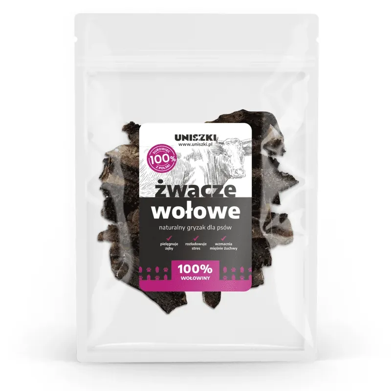 Zniżka UNISZKI żwacze wołowe 100 g