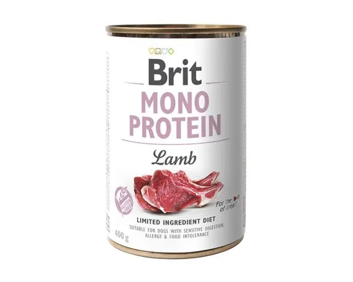 BRIT MONO PROTEIN LAMB 400G – karma monoproteinowa z jagnięciny Oferta
