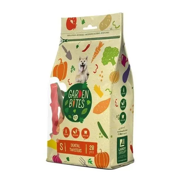 GARDEN BITES DENTAL TWISTERS „L” 14 szt 16 cm – gryzaki warzywne dla psa Zamów dziś