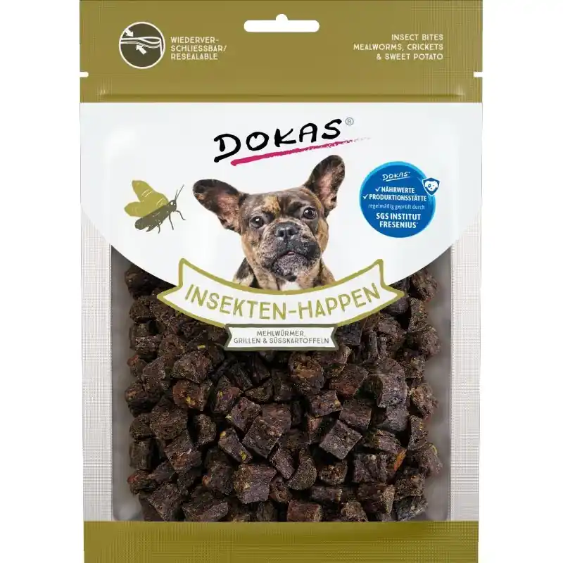 DOKAS KĘSY 100G INSEKTY BATAT Wysoka jakość
