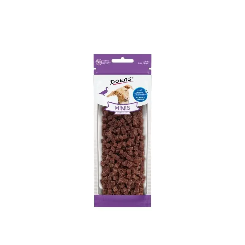 Obniżka ceny DOKAS MINIS 70G KACZKA – mini smaczki