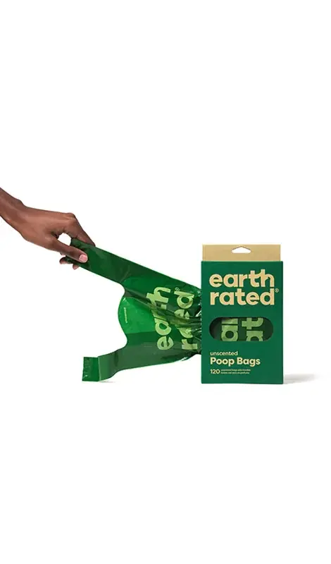 EARTH RATED (N) Reklamówki Lawendowe 120 szt. – kupoworki z uchwytami Niska cena