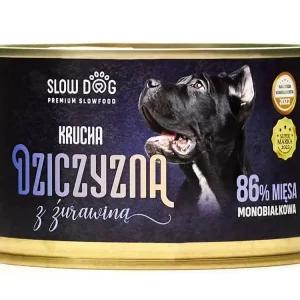 Zamów teraz SLOWDOG WYTRAWNA KRUCHA DZICZYZNA MOKRA KARMA DLA PSA 410G