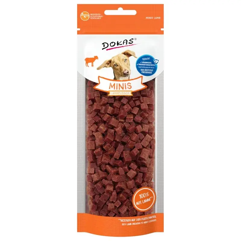 DOKAS MINIS 70G JAGNIĘCINA – mini smaczki Do wyczerpania zapasów