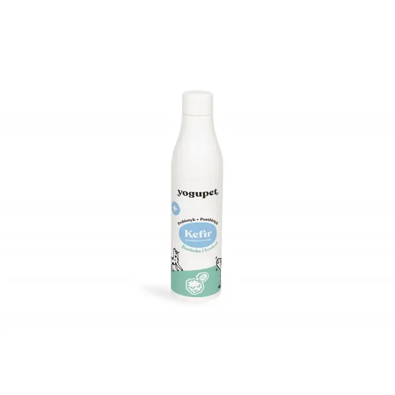 YOGUPET KEFIR DLA PSA I KOTA 200ML ŻURAWINA BROKUŁ Nowość