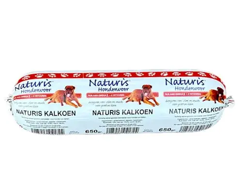 NATURIS kiełbasa treningowa z indykiem 650gr Wysoka jakość