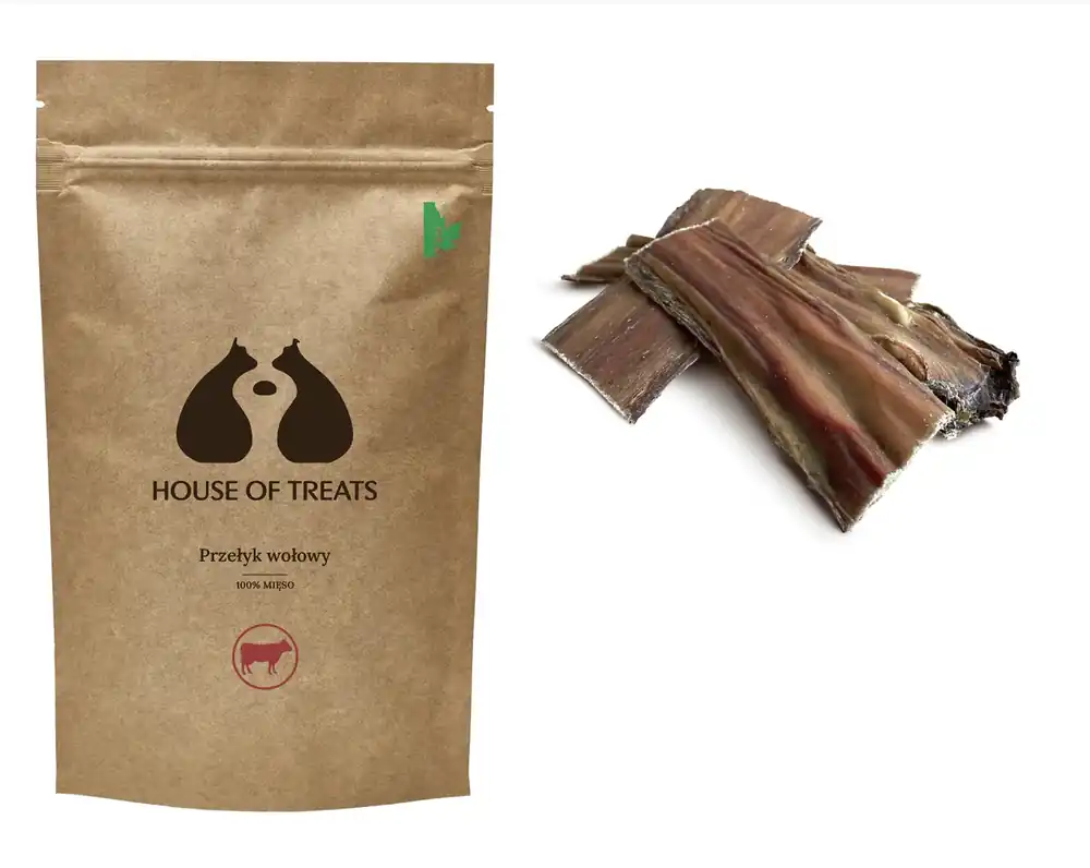 Super okazja HOUSE OF TREATS Przełyk wołowy 250 g
