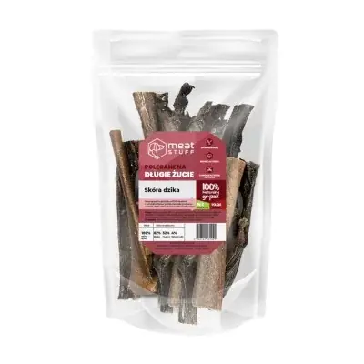 Bezpieczna płatność MEATSTUFF SKÓRA DZIKA doypack 1 kg