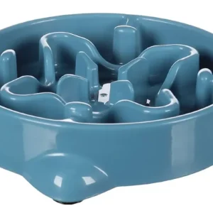 Ekspresowa dostawa FLAMINGO SLOW FEEDER MISKA S 300ml NIEBIESKA 16 cm