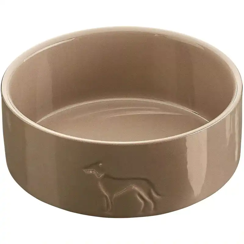 HUNTER CERAMICZNA Glazed – miska dla psa beżowa 550 ml Obniżka ceny